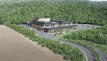 こもれび苑の完成イメージCG画像（引き）